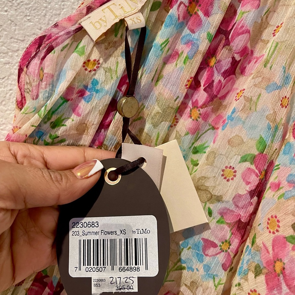 TiMo Floral Mini Summer Dress - Picture 5 of 6